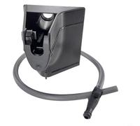 Adaptateur de réservoir à lait pour machine à café, pour usage externe, conçu pour Siemens EQ700 EQ900, avec raccord de tuyau, passe au lave-vaisselle, noir
