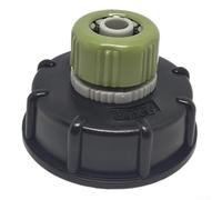 Adaptateur de réservoir IBC S60 x 6 vers raccord de tuyau 1/2" PP