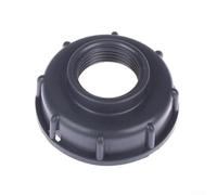 Adaptateur de réservoir IBC S60X6 à filetage grossier 1/2 3/4" Raccord en plastique pour le stockage de l'eau, système d'irrigation de jardin pluvial (2,5 cm)