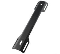 Adaptateur de réservoir simple en alliage d'aluminium pour plaque arrière technique de plongée sous-marine, compatible avec harnais standard et sangles à came, cadre Sta (350 x 69 x 3 mm) bleu (noir)