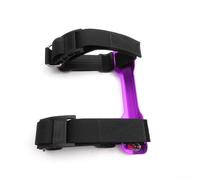 Adaptateur de réservoir simple STA avec sangle en nylon Noir (violet)