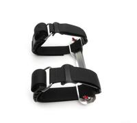 Adaptateur de réservoir unique STA avec sangle en nylon et boucle à came (argent)