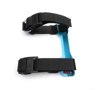 Adaptateur de réservoir unique STA avec sangle en nylon et boucle à came (bleu)