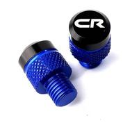 Adaptateur de rétroviseur Bouchons De Rétroviseurs M10*1,25, Vis Et Accessoires pour Motos pour H-Onda CR80R, CR85R, CR125R, CR250R, CR 80R, 85R, 125R, 250R 500R(Turquesa)