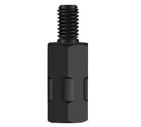Adaptateur de rétroviseur de moto | Extension de hauteur de rétroviseur pour moto | Adaptateur de conversion précis et stable avec sécurité arrière pour adultes et adolescents