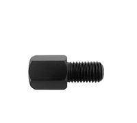Adaptateur de rétroviseur de moto M10 filetage à droite vers filetage à gauche M8 compatible avec