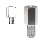 Adaptateur De Rétroviseur M10 M8 M6 pour Moto, Scooter, Vélo, Rétroviseur Droit Ou Gauche, Boulon De Conversion Rallonge Retroviseur(2X M10-M8(R-R))