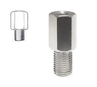 Adaptateur De Rétroviseur M10 M8 M6 pour Moto, Scooter, Vélo, Rétroviseur Droit Ou Gauche, Boulon De Conversion Rallonge Retroviseur(2X M10-M10(R-R))