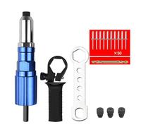 Adaptateur de rivet pour perceuse électrique, kit d'outils de rivetage sans fil, outil à main électrique avec boîtier en aluminium