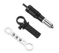 Adaptateur de rivet pour perceuse, outil de perçage - Kit d'adaptateurs robuste pour la maison, l'entretien, l'atelier, le garage, l'industrie et la réparation