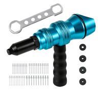 Adaptateur de riveteuse pour perceuse électrique et perceuse électrique sans fil, permettant un traitement facile des rivets à pression. Rivet Gun Adapter