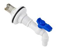 Adaptateur de robinet 1/2" facile à installer for aquariums et récupérateurs d'eau de pluie, raccord de tuyau avec joint d'étanchéité for aquariums et systèmes d'arrosage.