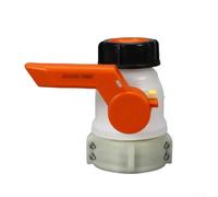 Adaptateur de robinet à boisseau sphérique prenant en charge la prévention des éclaboussures et l'étanchéité dans les installations de sortie de réservoir (tonne DN60)