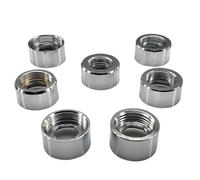 Adaptateur de robinet à vis femelle F24 vers 16, 18, 19, 20, 22 et 24 1/2'', aérateur de cuisine et de salle de bain, joint en laiton, connecteur à ruban.(Female 24 X 20)