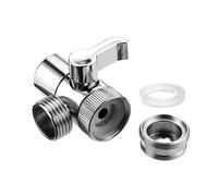 Adaptateur de robinet, connecteur de robinet d'eau, séparateur d'évier cuisine, vanne dérivation en cuivre, interrupteur à quatre diviseurs pour toilettes, Bidet et douche