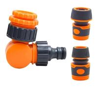 Adaptateur De Robinet Connecteur Tuyau D'arrosage For Enrouleur 1/2 Pouces, Chariot En Plastique À Verrouillage Par Connexion Rapide For L'arrosage Et L'irrigation