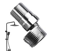 Adaptateur de robinet d'angle de robinet | Robinet réglable en acier inoxydable avec pied incurvé - Installation améliorée Polyvalence Accessoires de pommeau de douche faciles à nettoyer et à ranger