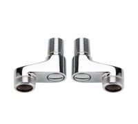 Adaptateur de robinet de baignoire - Connecteur de douche réglable, fixation de valve d'angle, raccord de baignoire de salle de bain, appareil de mise à niveau utilitaire | Adaptateur de douche