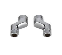 adaptateur de robinet de baignoire kit de douche de baignoire sur pattes adaptateur de douche de robinet en laitonRaccords de robinet de bain en laiton robinet bras oscillants réglables, Chrome C ( Co