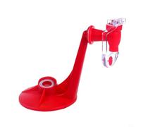 Adaptateur de robinet de boisson en ABS rouge pour bouteilles à l'envers | Matériau ABS, construction, réutilisable après lavage, gadget léger, sans danger pour les boissons