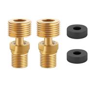 Adaptateur de robinet de douche en laiton allongé réglable à 360 degrés avec base coudée allongée pour pommeau de douche d'angle en laiton pour cuisine et salle de bain