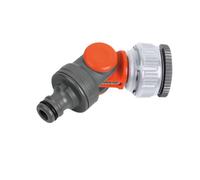 Adaptateur de robinet de jardin pivotant à angle de 1-3/4 po