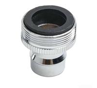 Adaptateur de robinet de lave-vaisselle en cuivre de qualité supérieure - Connexion rapide - Buse d'aération - Raccord de pompe à air PP28006 - Argent (B)