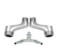 Adaptateur de robinet de pour pommeau de douche | Raccord de Valve à Angle Réglable de Remplacement - Pour rénovation de salle de bain, cuisine et buanderie - Amélioration de l'habitat