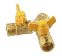 Adaptateur de robinet fonctionnel à 2 voies pour les besoins d'irrigation de jardin et de paysage