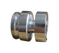 Adaptateur de robinet M22 pivotant à 360 degrés en acier inoxydable pour une flexibilité constante de la direction de l'eau