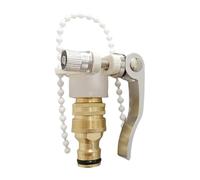 Adaptateur de robinet pratique à dégagement rapide 19 mm, 21 mm, 23 mm, raccords sans outil nécessaire pour plomberie intérieure et extérieure raccords de tuyau d'arrosage