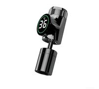 Adaptateur de robinet rotatif à 360° double pulvérisation LED affichage de