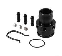 Adaptateur de robinet Turbo Boost en aluminium haute résistance compatible avec A4 A5 pour TT Plus, Passat, Tsi, pour moteurs FSI 2.0t années 2005 à 2013, finition noire