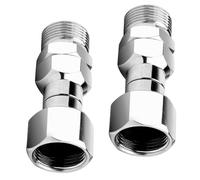 Adaptateur de rondelle 56,9 cm à 9,5 mm à dégagement rapide, coupleur rotatif à 360 degrés pour nettoyeur haute pression, raccord en laiton