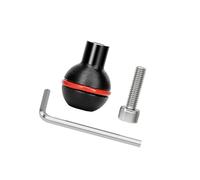 Adaptateur de rotule 1/4 Pouces, à vis, Base de Chaussure Froide, goupille de localisation pour Moniteur de Cage de caméra, Bras de de lumière Clignotante, tête sphérique de caméra