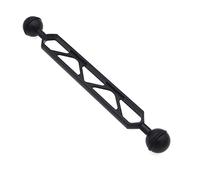 Adaptateur de rotule à double tête de boule de 8 pouces pour bras d'extension, pince d'égout, accessoires de bras de lumière de plongée, montage à double boule