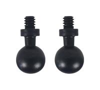 Adaptateur de rotule en aluminium solide pour trépied de 1/4" pour support de téléphone, équipement de photographie, tête sphérique vers adaptateur vis 1/4", support de tête sphérique pour caméra