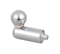 Adaptateur de rotule pour Photographie Multi-Angles, Boule de 17 mm à vis de 1/4 Pouce, pour Prise de Vue en extérieur, appels vidéo sur Supports de Voiture, trépieds, Adaptateur de rotule
