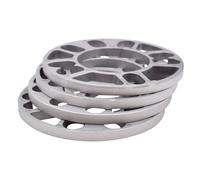 Adaptateur De Roue Cales de roue alu 4 pièces | Pour 3/5/8/10mm, élargisseur de voie universel en alliage d'aluminium