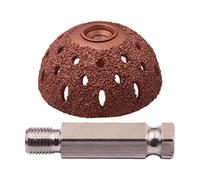 Adaptateur de roue de polissage de pneu, outil de de pneu - Roue de polissage de réparation en acier tungstène - Type de bol, basse vitesse, outil de réparation haute vitesse