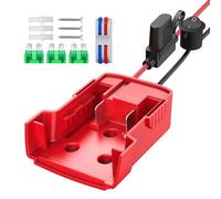 Adaptateur De Roue Motrice Pour Conversion Batterie Roue Motrice 18V Fusibles En Fil 12AWG Pour Convertisseurs Batterie Robotique Jouet À Distance