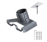 Adaptateur de roue Starlink V3 amélioré - Convient pour les barres de 1"-2", alliage d'aluminium avec fixation à 8 vis, inclinable pour un alignement optimal, revêtu par pulvérisation pour une