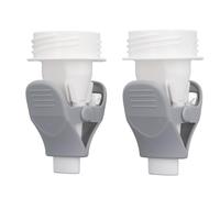 Adaptateur de sac de stockage de lait maternel, 2 adaptateurs portables à large bouche compatibles avec plusieurs sacs de lait maternel