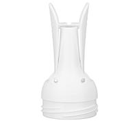 Adaptateur de Sac de Stockage de Lait Maternel pour Pomper dans des Sacs à Col Large, Garantit L'absence de Déchets de Lait avec Double Clip, PP de qualité Alimentaire,