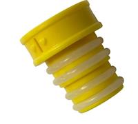 Adaptateur de secours compact monté sur bouteille pour le camping et les voyages en voiture, accessoire de secours pour toilettes de voyage pour une utilisation en extérieur, 1 adaptateur de secours