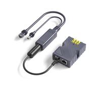 Adaptateur de Séparateur Poe, Sorties de 100W 48V 2,5A Maximum 1 sur 2 Out Poe Gigabit RJ45 Splitter pour Cat5e, Travaillez avec Poe IP Camera, 100 M de Longue Distance