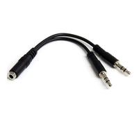 Adaptateur De Séparation De Casque 3,5 Mm StarTech.com - F/M
