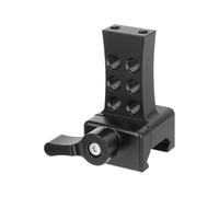 Adaptateur de serrage pour appareil photo et moniteurs à dégagement rapide avec trou de filetage de 6,35 mm pour poignée de cage moniteurs DSLR poignée