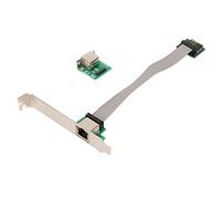 Adaptateur de Serveur Gigabit Ethernet, M.2 A E I210AT Single Port Gigabit Server NIC Adapter 1000M RJ45 Ethernet NIC.