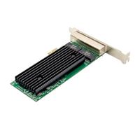 Adaptateur de serveur pcie x1 1000m lan, 4 ports RJ45 Gigabit Ethernet, PCI Express X14, carte réseau Intel82576 T4 Nipseyteko